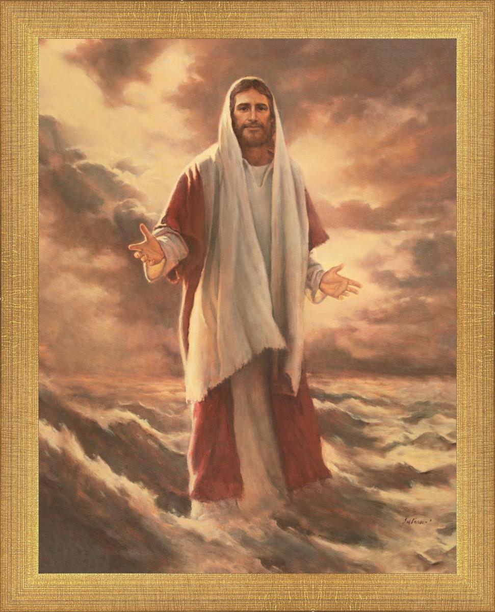 Fear Not, It is I - Religious Wall Art Decor for Home & Church - Perfect for Christian Gifts & Inspirational Decorations
