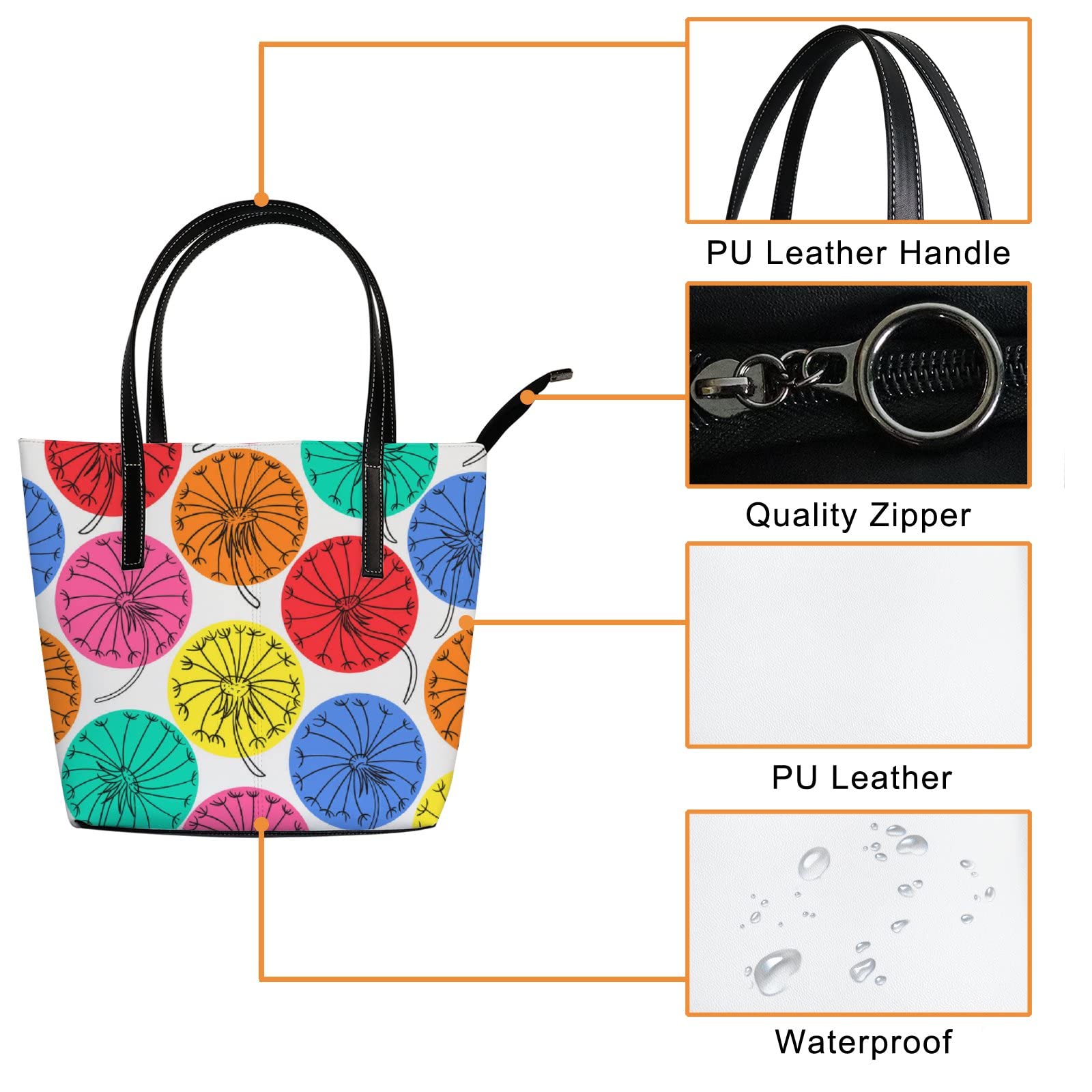 Premium Genuine Leather Tote Bag for Women - Stylish Crossbody Handbag with Adjustable Strap - Perfect for Work, Travel & Everyday Use
