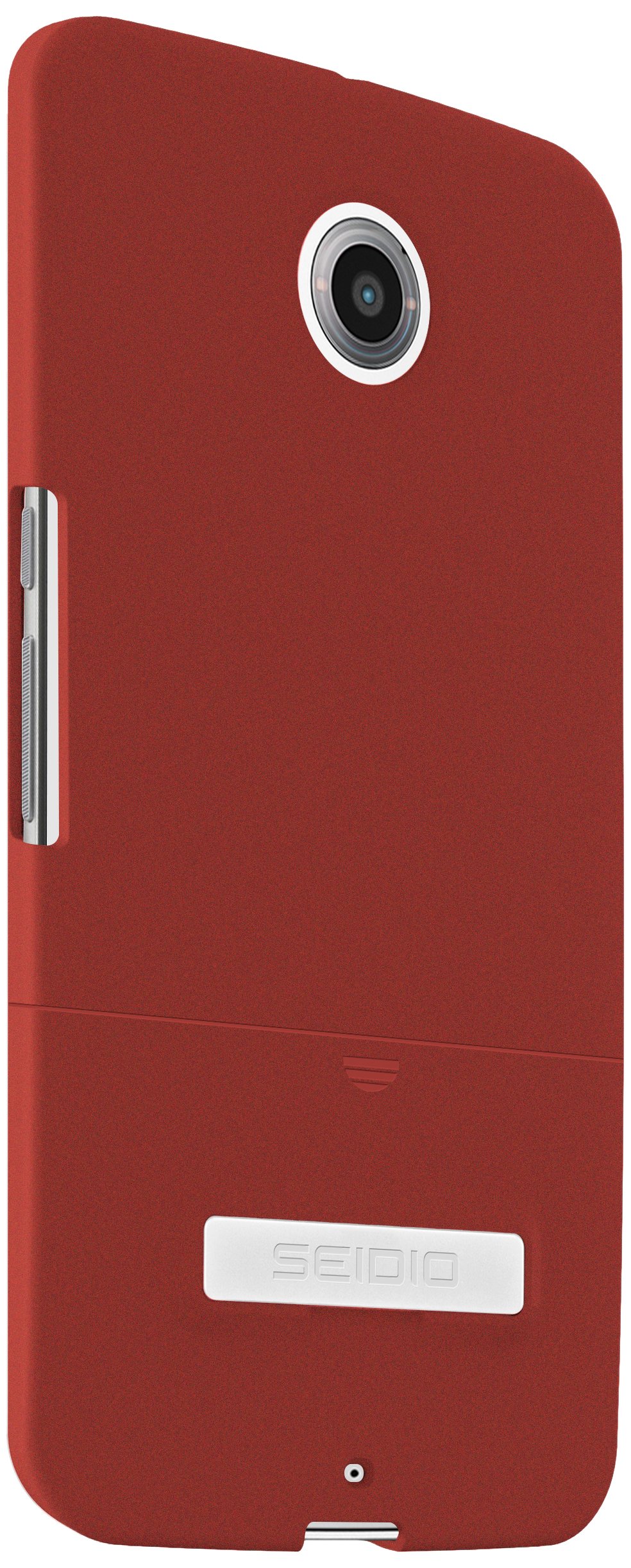 Seidio SURFACE Case for Motorola Nexus 6 with Kickstand - Garnet Red for Work & Travel