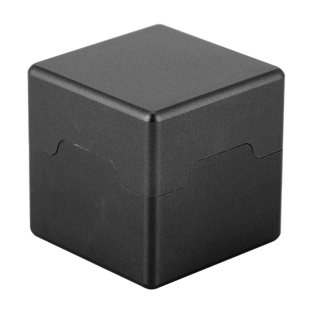Yuuloo Aluminum Portable Mini Magnetic Tip Pen - Billiard Pool Chalk Holder with Strong Magnet for Smooth Gameplay | Perfect Sports Accessory for Pool, Snooker & Billiards Players (Black)