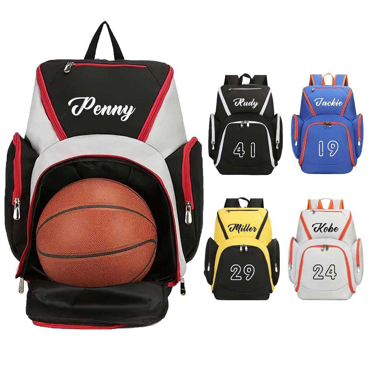Custom Basketball Backpack for Boys - Gym & Travel Sports Bag