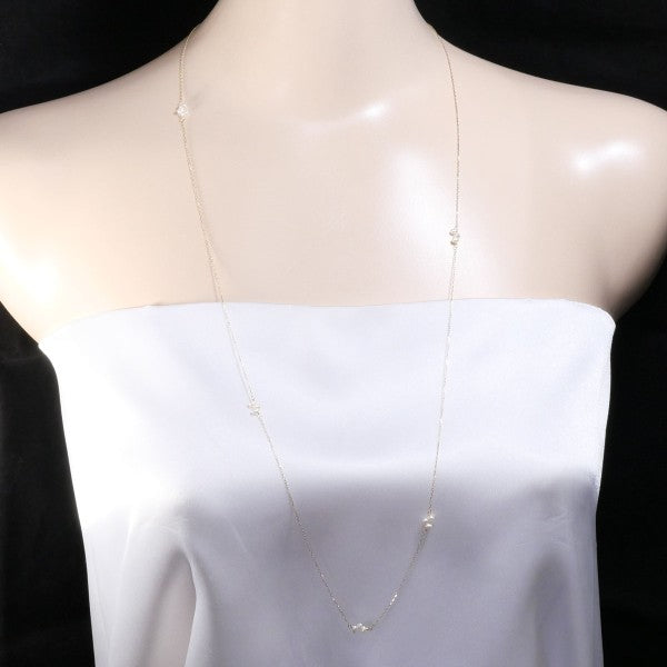 10K Yellow Gold Pearl Necklace for Women - Elegant & Timeless Jewelry Gift for Birthday, Anniversary, Wedding & Special Occasions