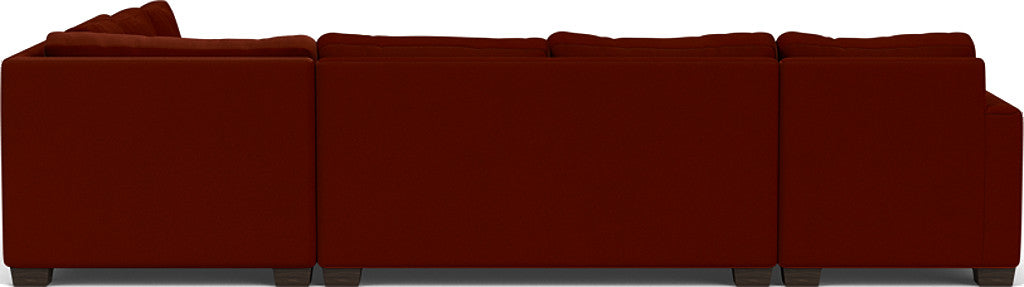 Track 141 Corner Sectional Sofa with Full Sleeper and Left Chaise - Modern L-Shaped Couch for Living Room, Home Theater & Small Spaces