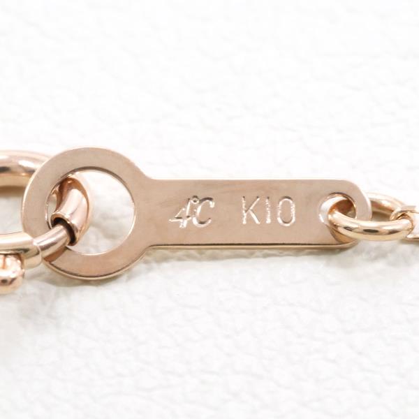 4℃ K10PG Elegant Gold-Plated Necklace for Women - Perfect for Weddings, Anniversaries & Special Occasions