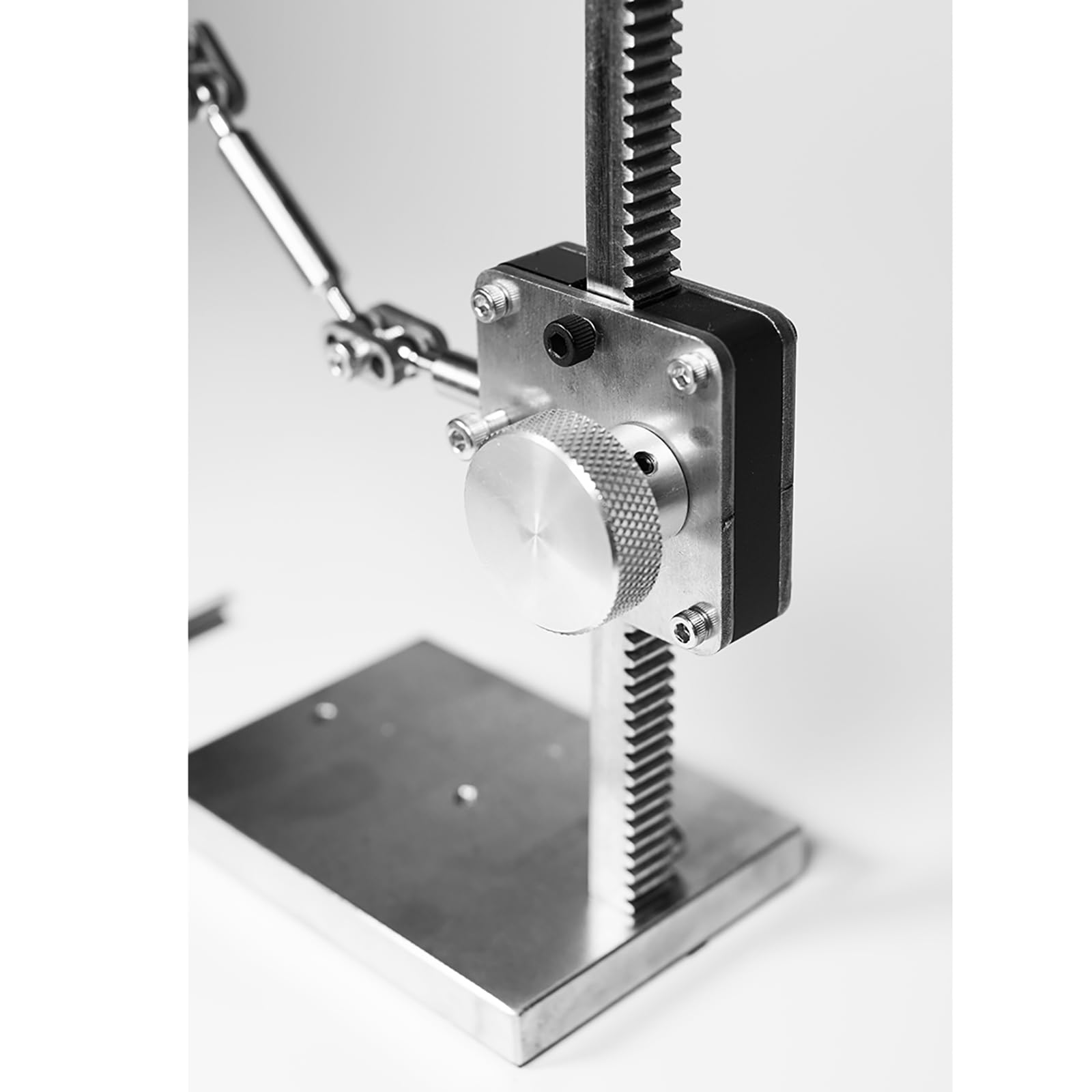 Stainless Steel Armature Rigging System with Multiple Connectors, 16cm Lift Support, Motion Stop Animation Platform - Perfect for Stop Motion Animation, Puppet Rigging, and 3D Model Positioning