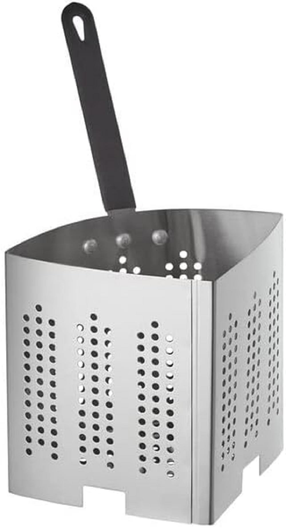 Soro Essentials 3 Quart Stainless Steel Pasta Cooker Insert - Pasta Strainer & Blanching Basket for Stock Pots - Perfect for Cooking Pasta, Seafood, Vegetables and Noodles - Ideal for Home Kitchens & Restaurants