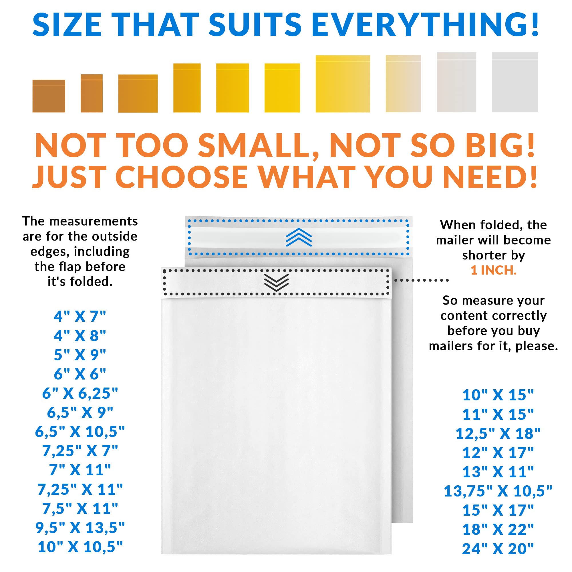 ABC PACK & SUPPLY 5x9 Inch Kraft Bubble Mailers - 700 Pack White Self-Seal Padded Shipping Envelopes with Bubble Cushioning & Self-Adhesive Tape | Perfect for Ecommerce, Amazon FBA, eBay Shipping & Small Business Mailings