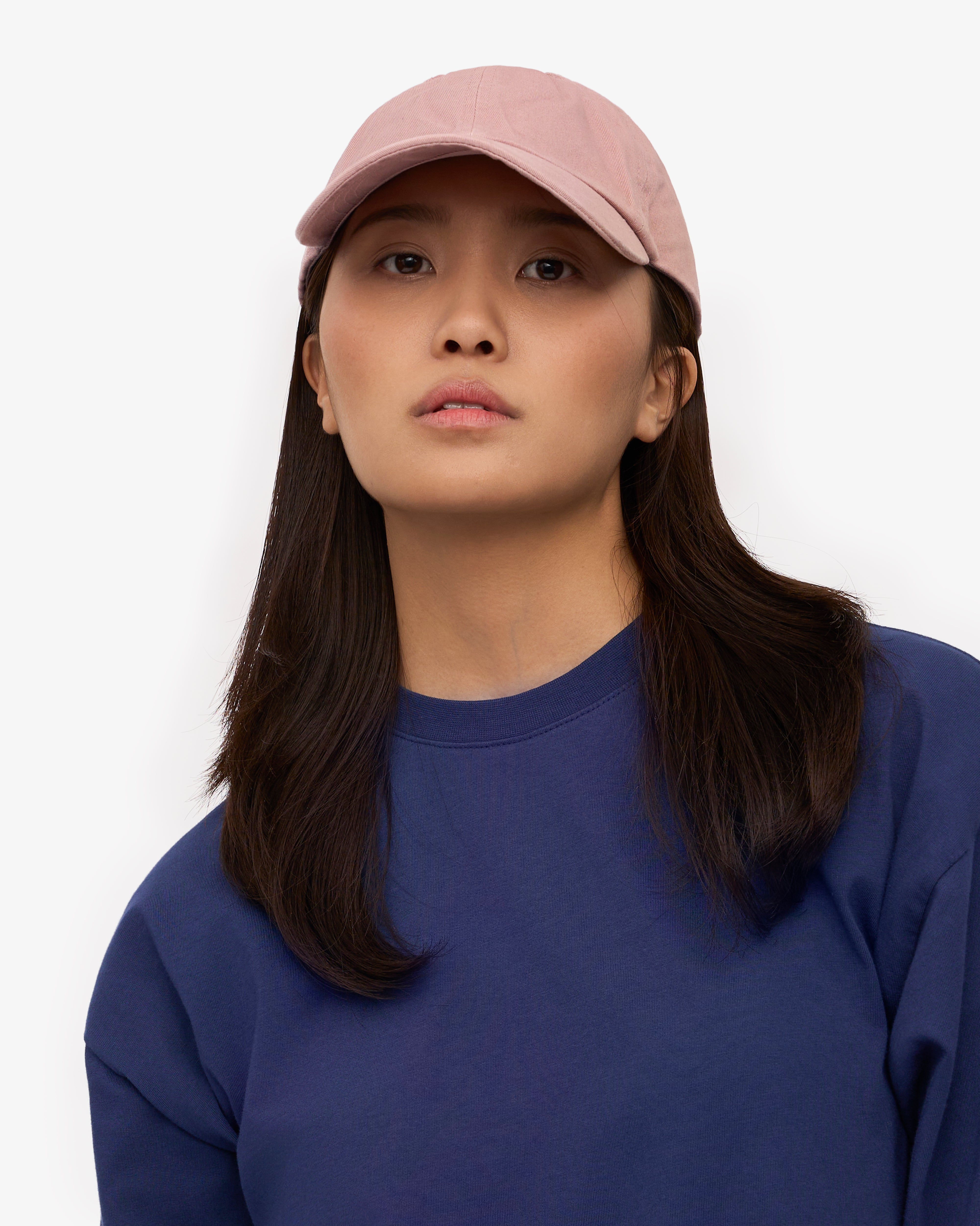 Organic Cotton Baseball Cap for Women & Men - Soft Faded Pink Adjustable Dad Hat - Perfect for Outdoor Activities, Sports & Casual Wear