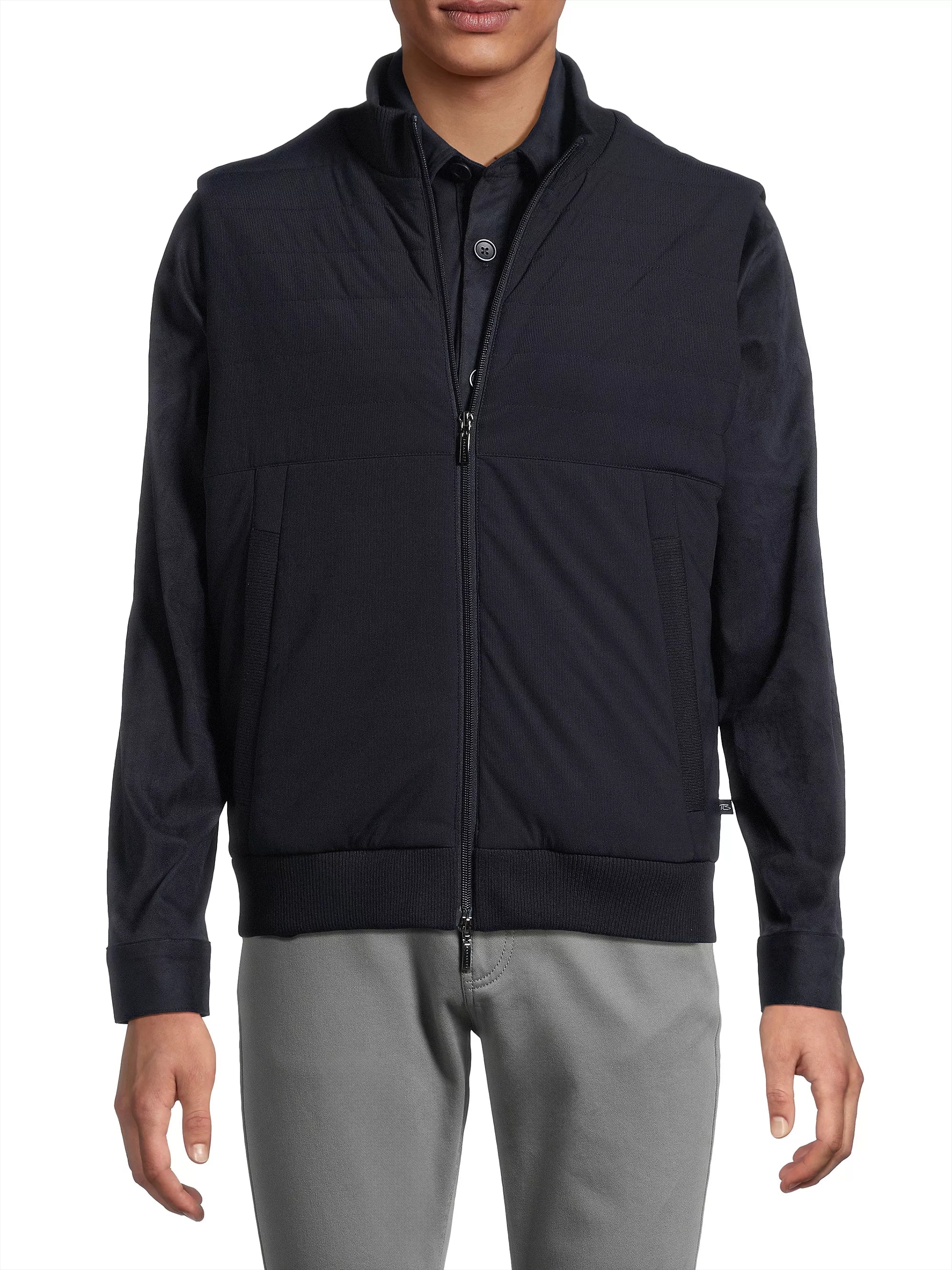 Robert Barakett SLD Quilted Vest for Men - Lightweight Puffer Jacket, Stylish Winter Layering Piece for Outdoor Activities & Casual Wear