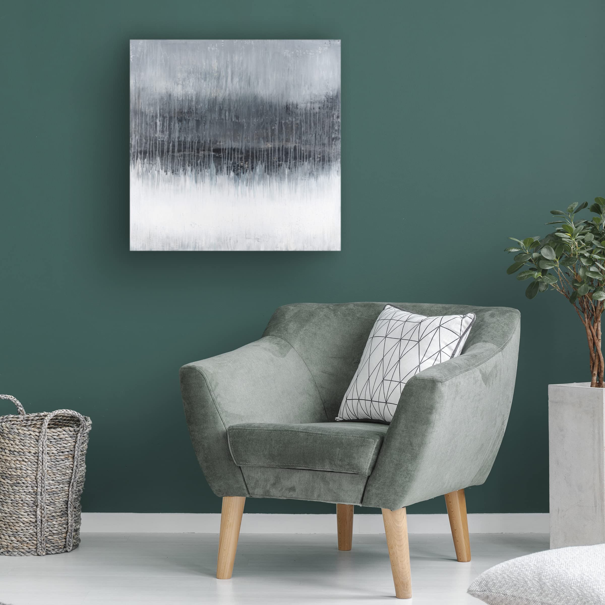 Trademark Fine Art 'Through The Trees' Landscape Canvas Wall Art by Radek Smach - Nature-Inspired Home Decor for Living Room, Bedroom & Office