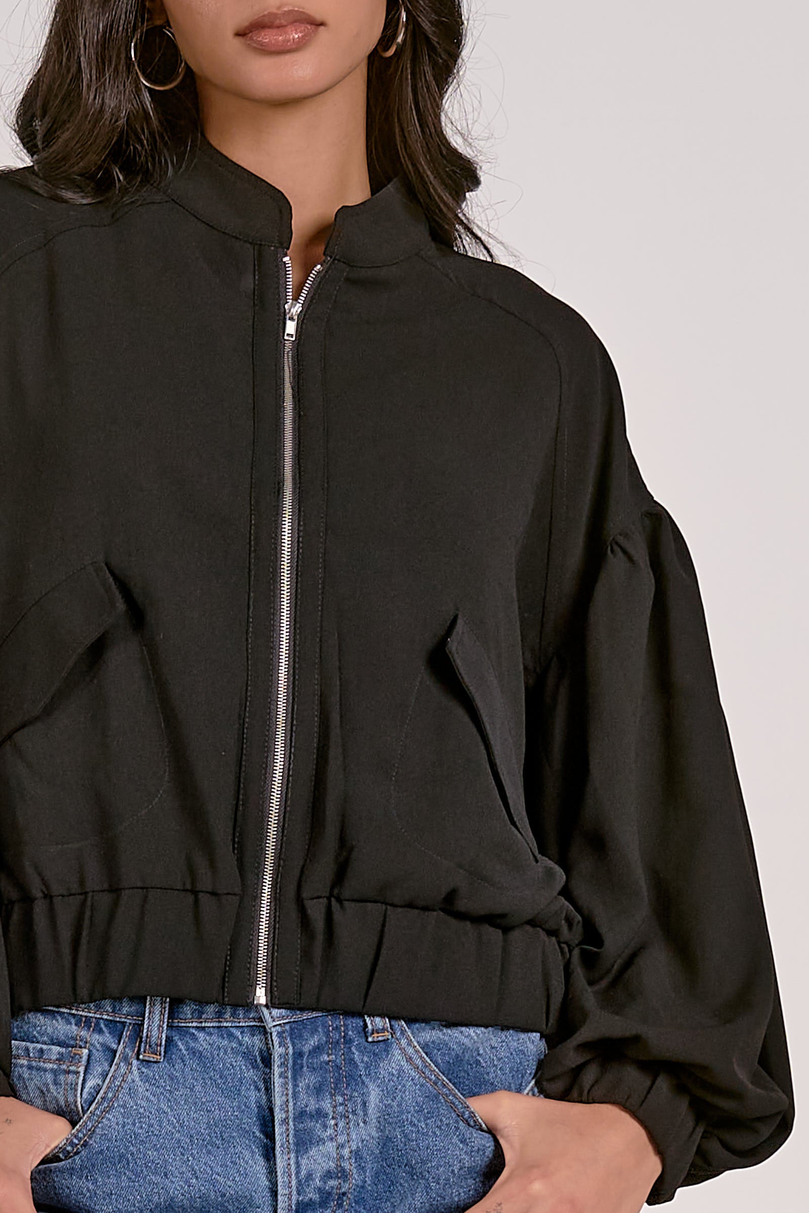 **Black Balloon Jacket - Stylish Puffer Coat for Women & Men - Perfect for Winter, Outdoor Activities & Casual Wear**