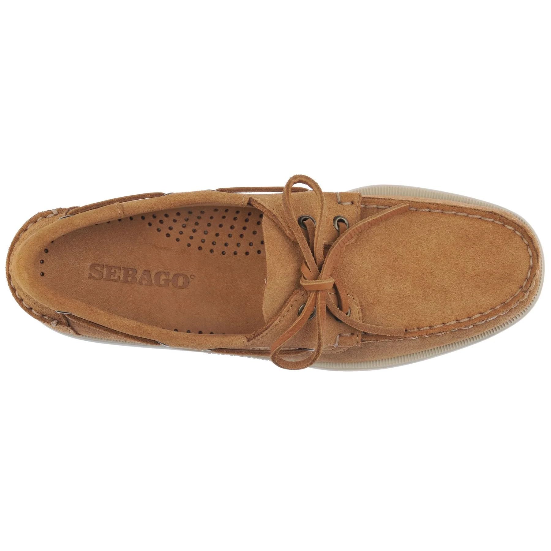 Sebago Men's Portland Boat Shoes - Classic Leather Slip-On Loafers for Casual & Preppy Style | Perfect for Sailing, Boating & Summer Outfits