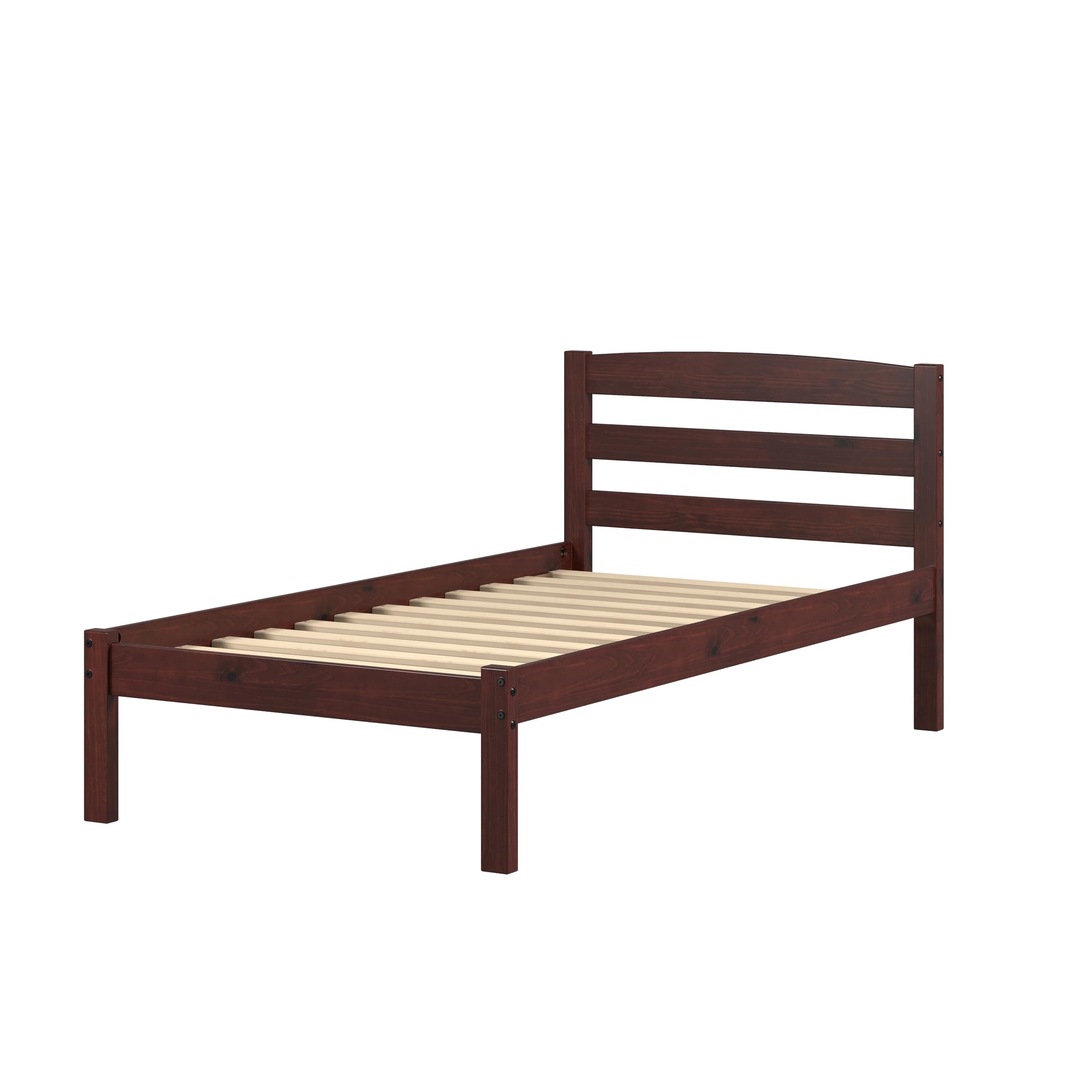 Donco Kids Econo Twin Size Bed Frame - Durable & Affordable Children's Bed for Bedroom, Guest Room, or Sleepovers