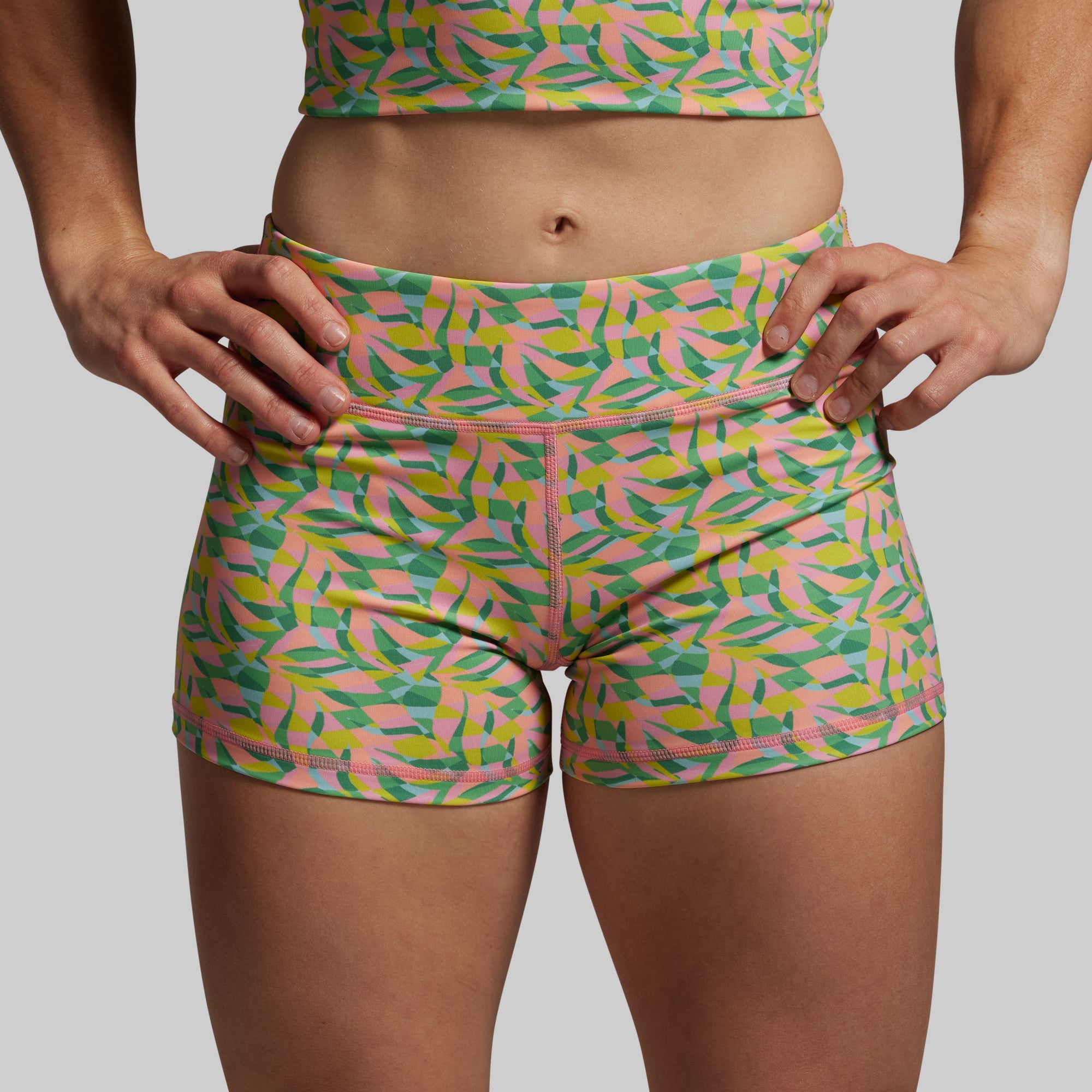Double Take Booty Shorts - Jubilee High Waist Workout Shorts for Women | Gym, Running, Yoga & Lounge Wear