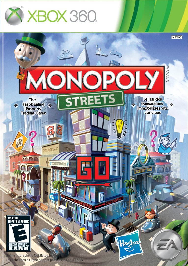 Monopoly Streets Board Game for Xbox 360 - Family Fun Game Night & Party Entertainment