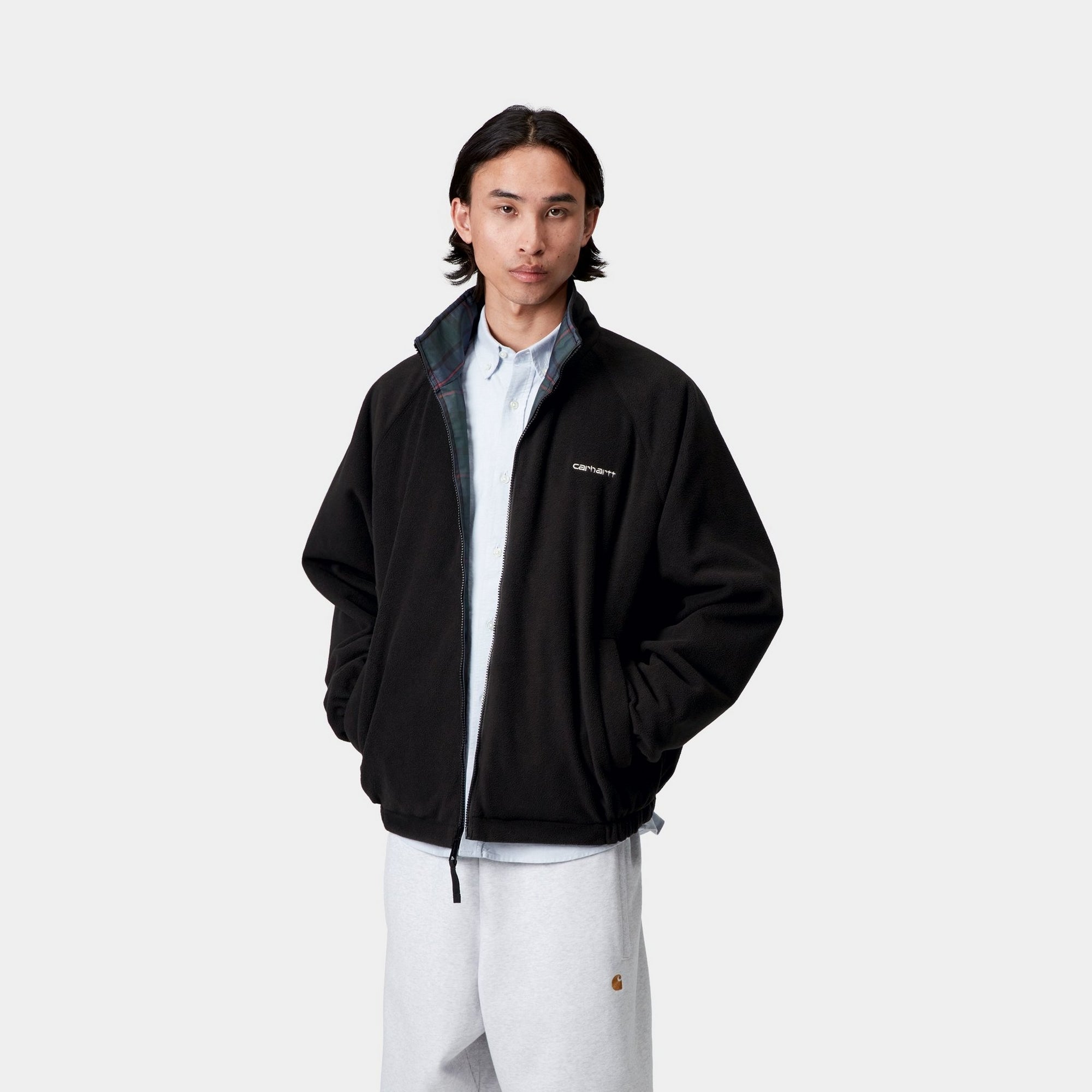 Reversible Bomber Jacket for Men & Women - Air Force Blue & Black | Lightweight, Stylish Outerwear for Casual Wear, Travel & Outdoor Activities