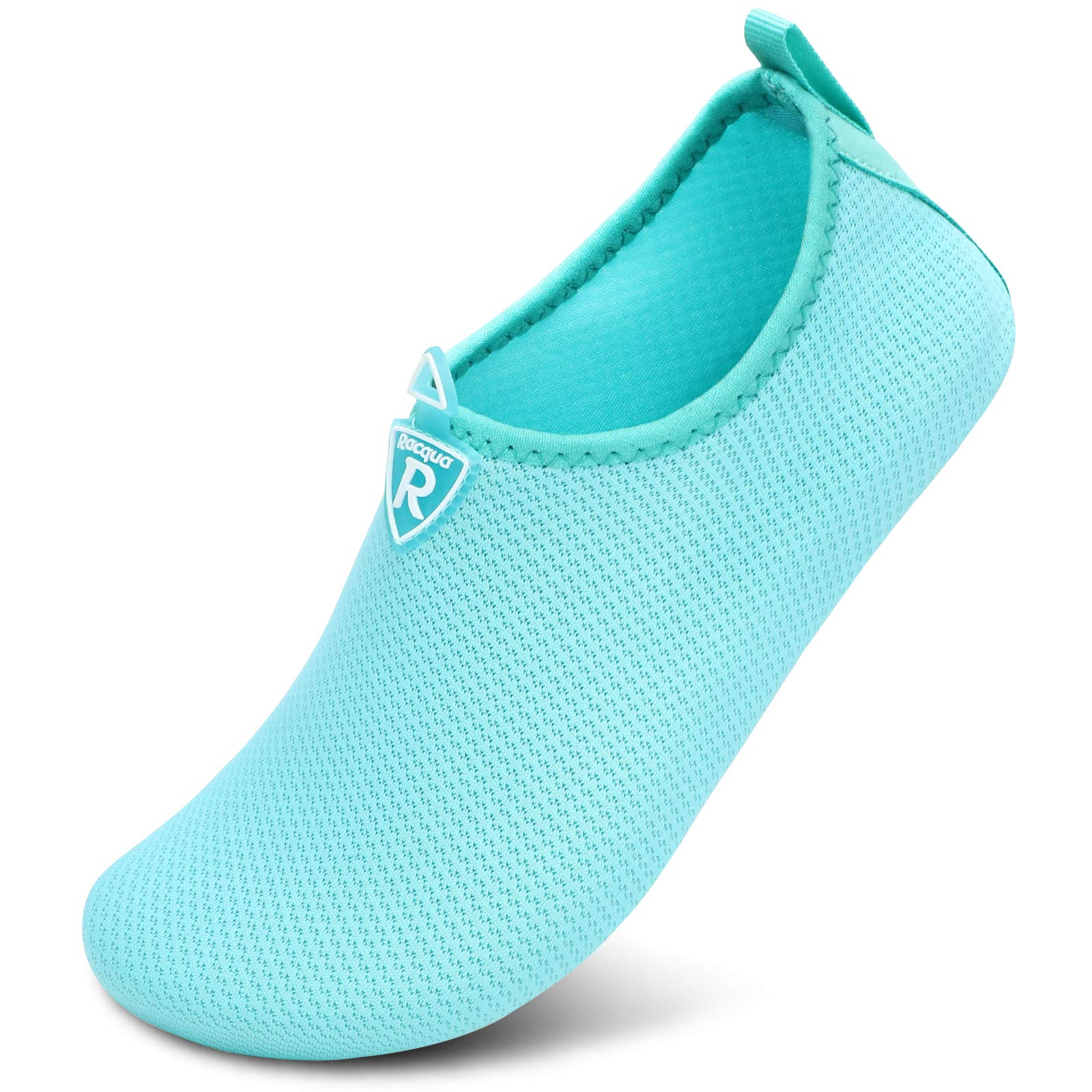 Racqua Men & Women Water Shoes - Barefoot Quick-Dry Beach Swim Yoga Socks for Swimming, Surfing, Aqua Yoga & Outdoor Activities