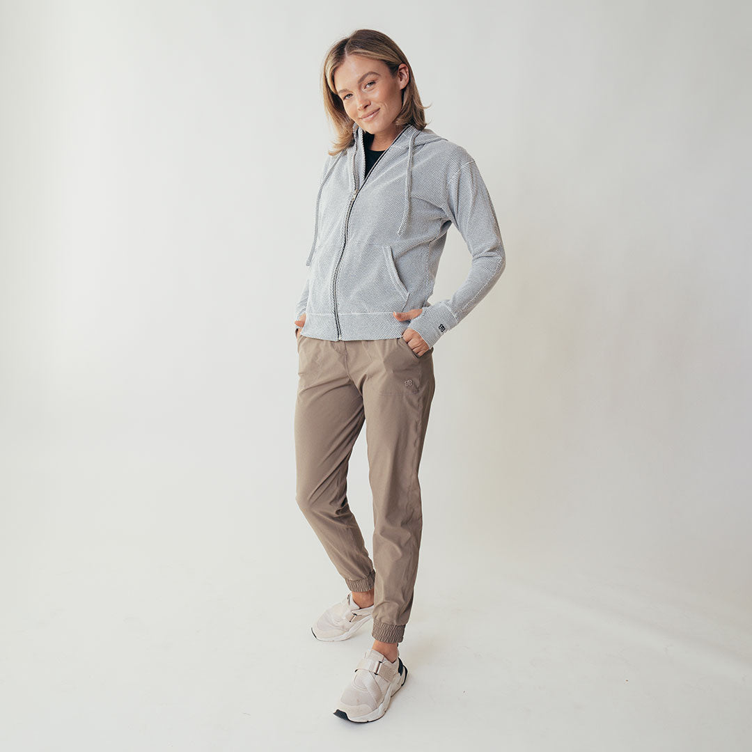 Albion Honeycomb Zip Up Hoodie - Lightweight & Comfortable for Men & Women - Perfect for Outdoor Activities, Gym & Casual Wear