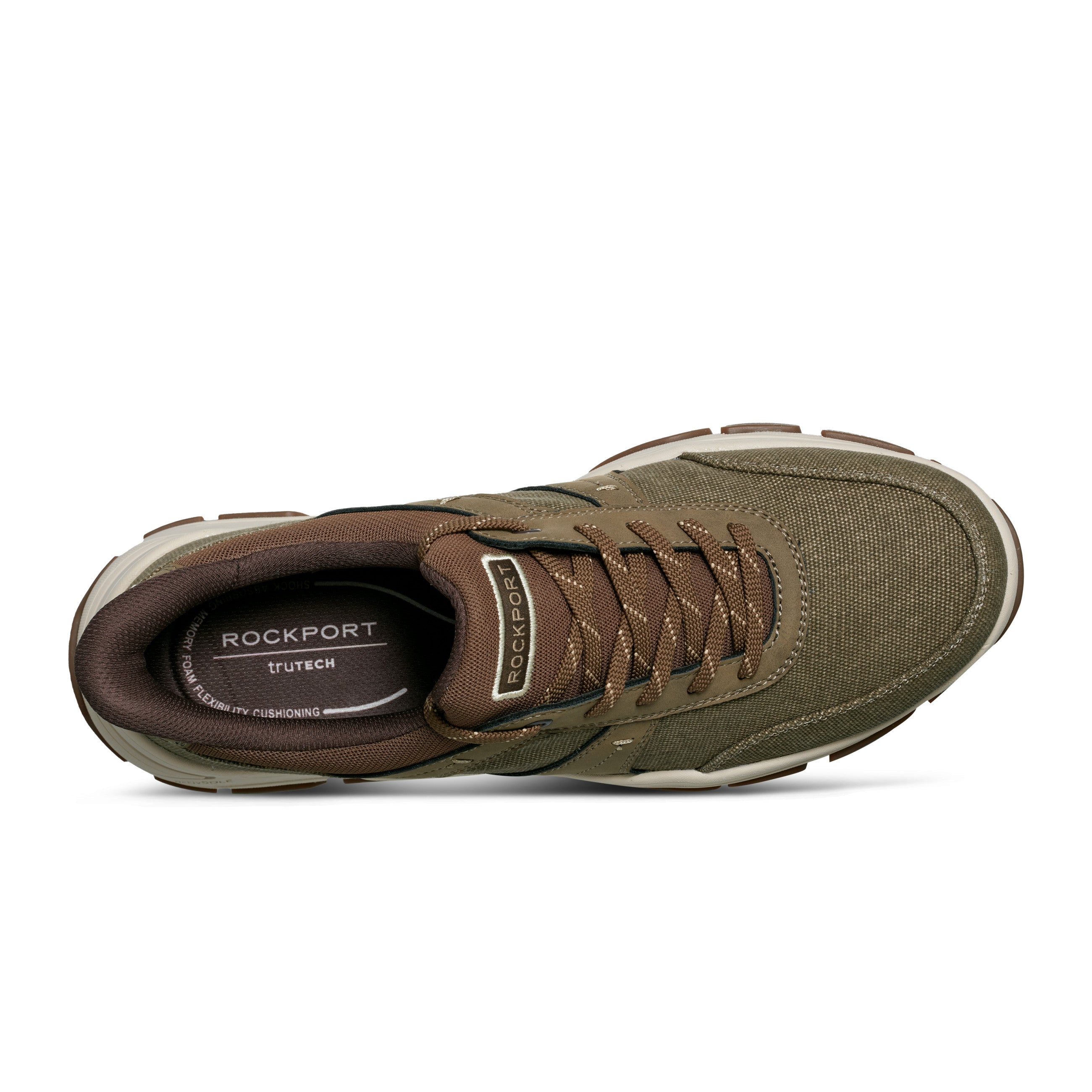 Men's Rhett Step Activated Casual Lace Up Shoes - Comfortable Walking & Everyday Wear Sneakers for Work, Travel & Outdoor Activities