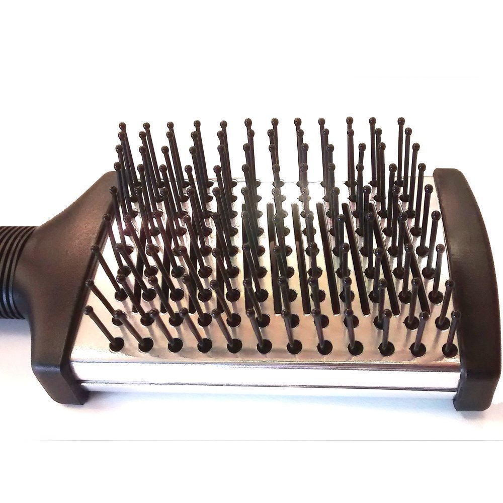 Professional Thermal Paddle Brush for Hair Straightening & Smoothing - Ionic Ceramic Tourmaline Styling Tool for Frizz Control & Shine - Perfect for Home Use, Travel & Salon Styling