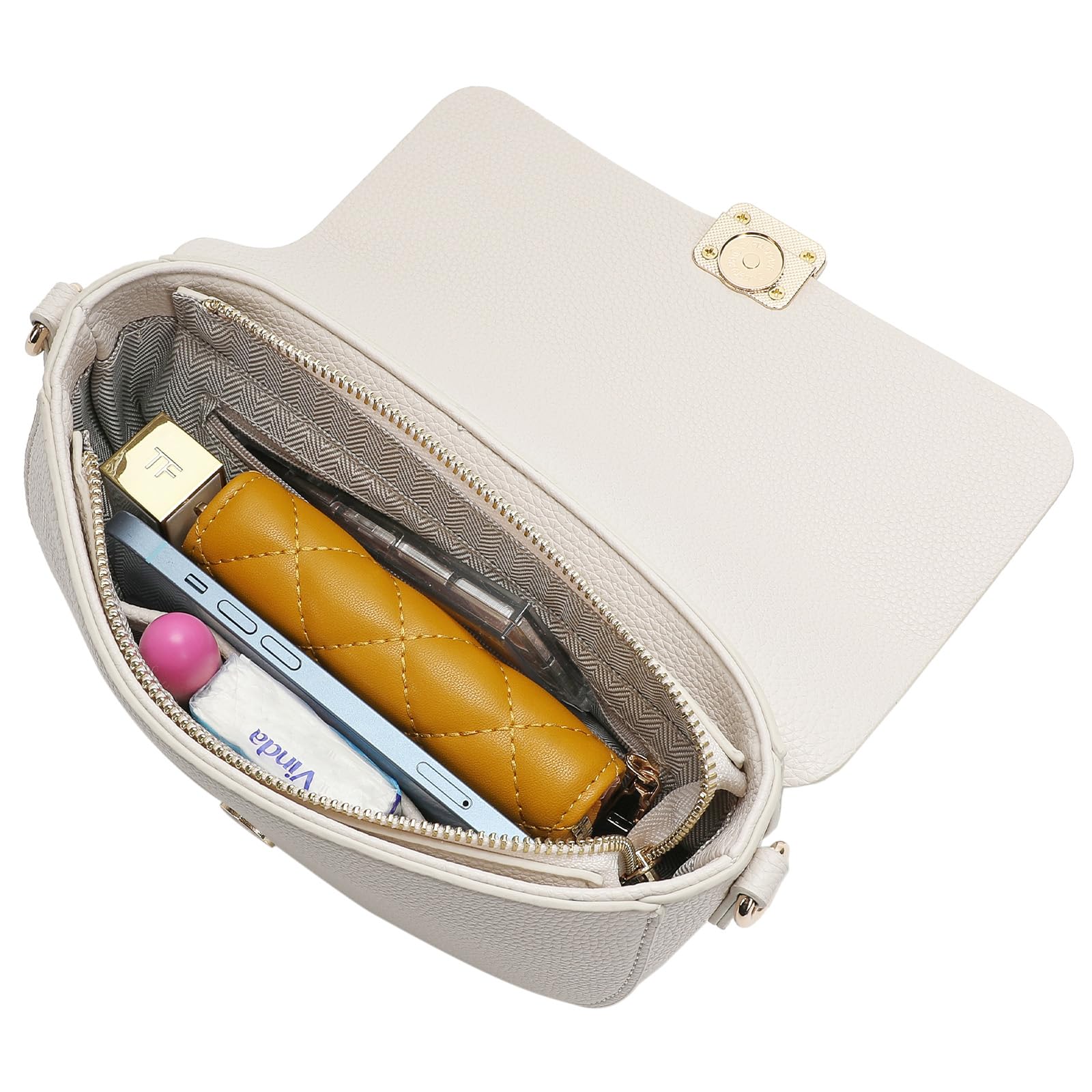 Stylish Women's Crossbody Bags - Leather Shoulder Handbag with Adjustable Strap & Gift Pendant | Perfect for Daily Use, Travel, Shopping & Work Commute
