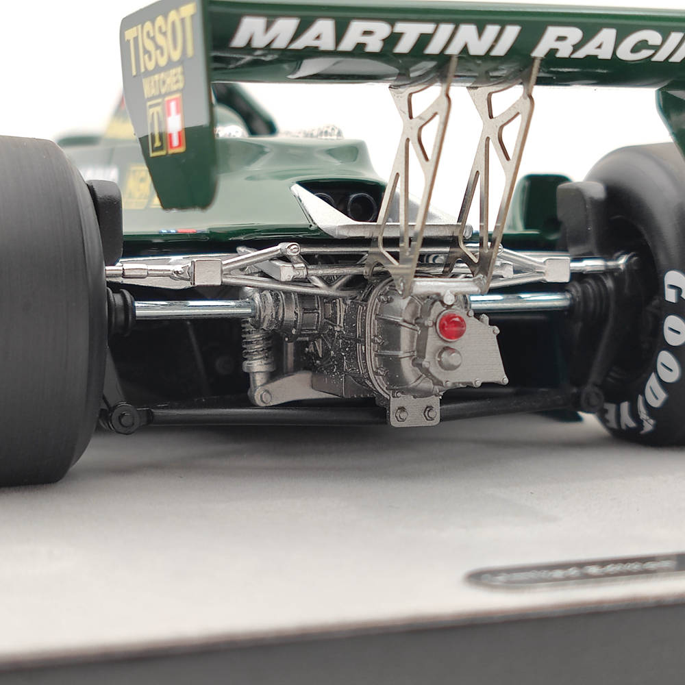 1/18 Tecno Mythos Series Lotus 79 1979 Italy GP Car #1 TM18 287A Resin Model Car - Collectible Racing Replica for Display & Enthusiasts