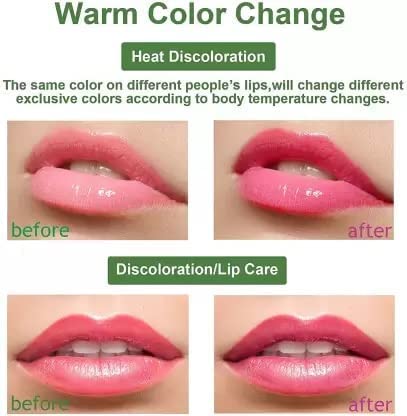 WROPZO Women's Aloe Vera Lip Balm - Color Changing Lipstick, Long Lasting & Moisturizing for Dry Lips | Perfect for Daily Use, Makeup, and Gift Giving