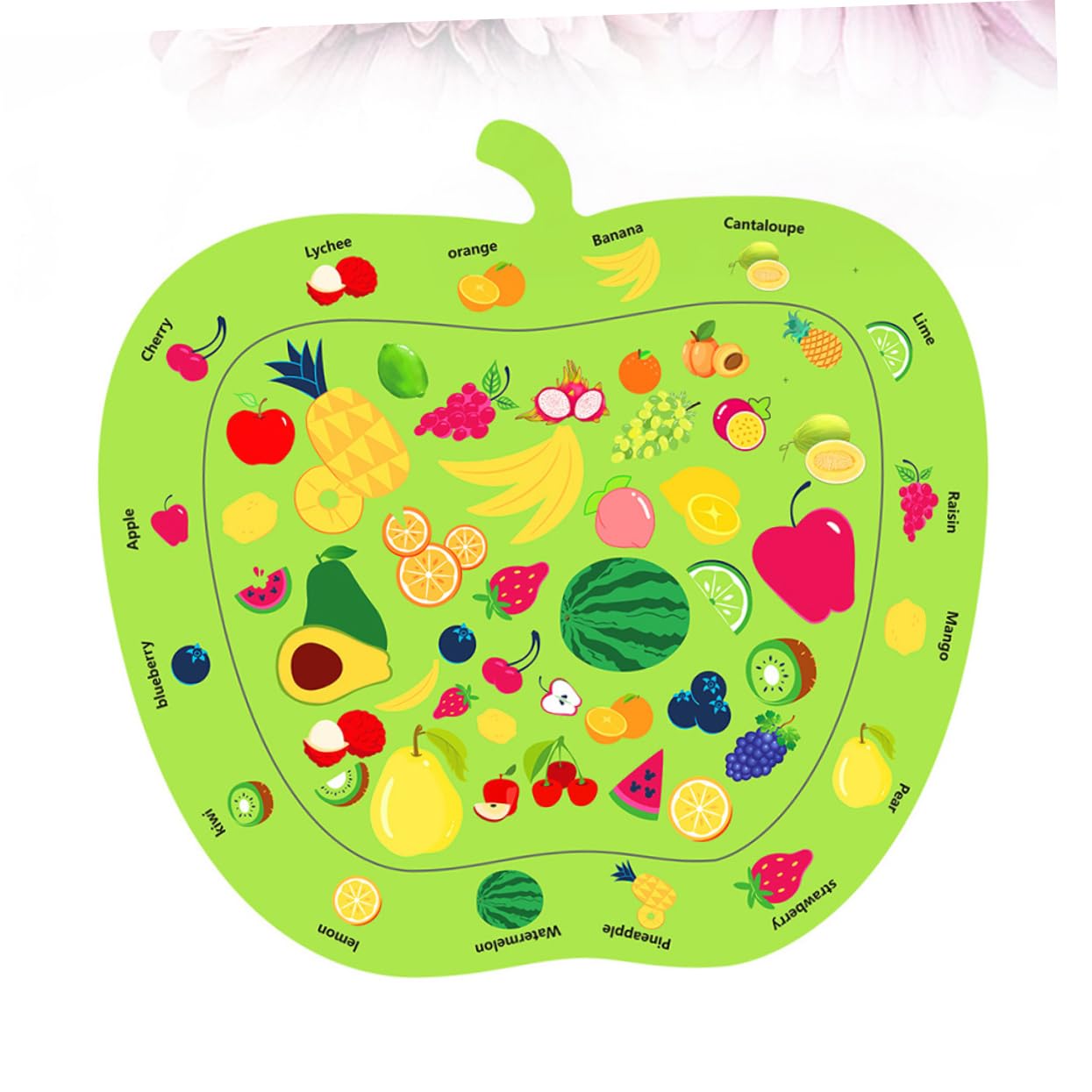 ULDIGI 1pc Cartoon Floating Water Play Mat for Babies - Inflatable Pool Pad for Toddlers, Kids Water Toy for Swimming Pools, Lakes & Beach - Green Color