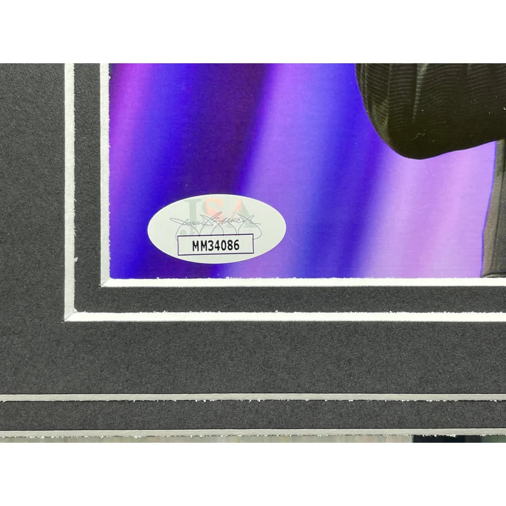 Jerry Seinfeld Signed Kramer 8x10 Photo with Car License Plate Framed Collage - JSA COA Authenticated Autograph - Perfect for TV Show Memorabilia Collectors and Seinfeld Fans Home Decor