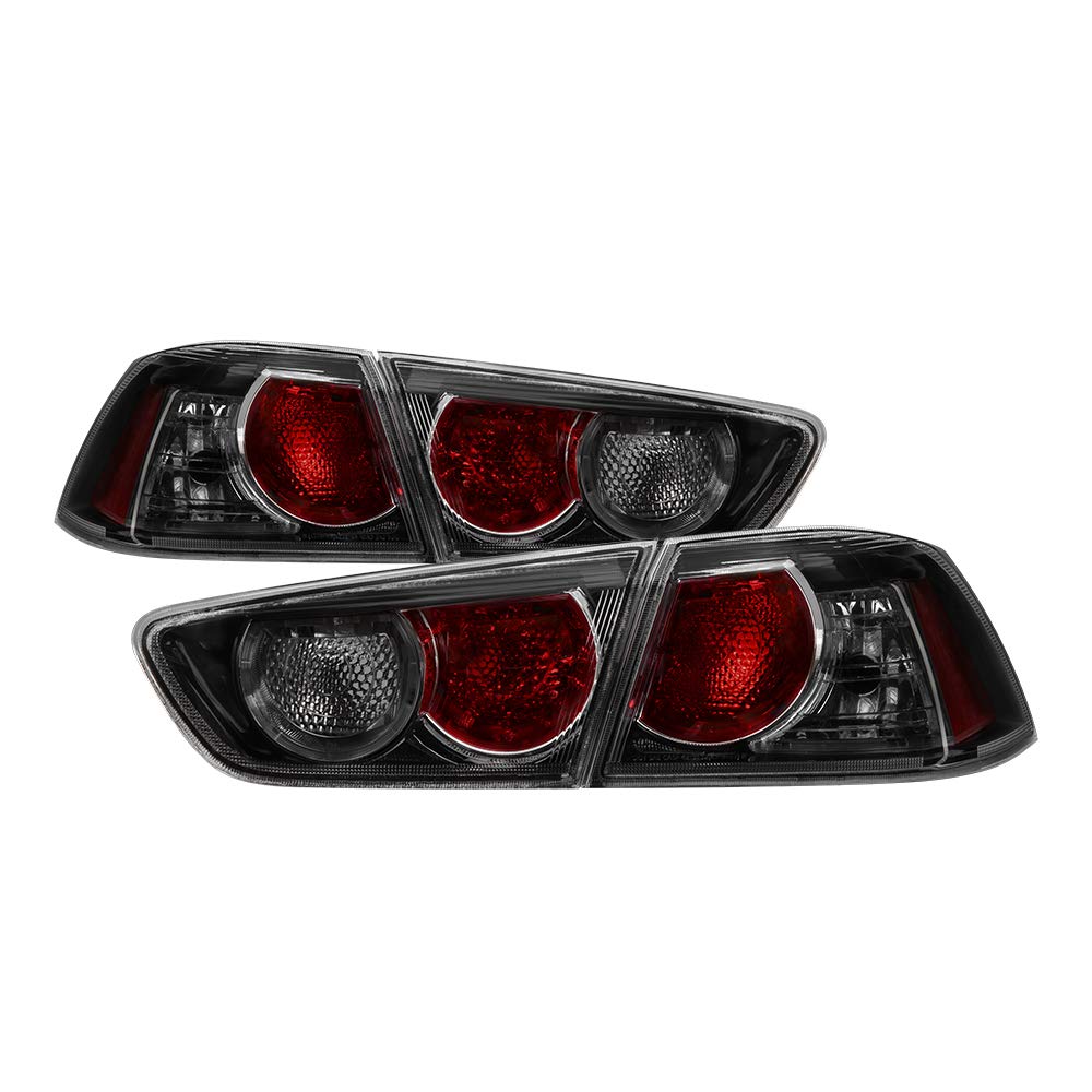 OEM Style Rear Brake Tail Lights for Mitsubishi Lancer 2008-2015 - Perfect for Night Driving & Enhanced Safety