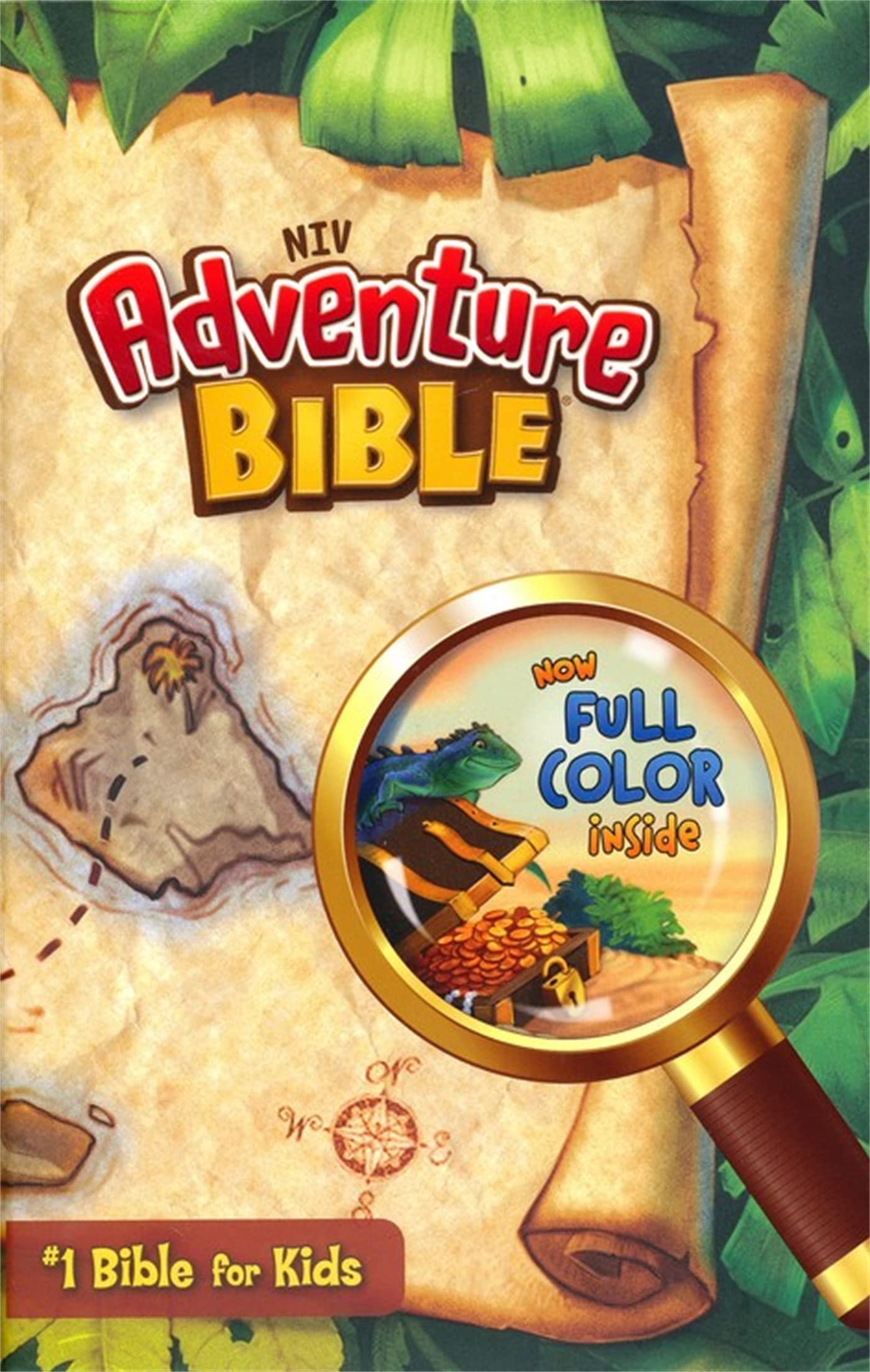 NIV Adventure Bible - Hardcover, Easy-to-Read Translation for Kids & Teens - Perfect for Sunday School, Youth Groups & Personal Bible Study