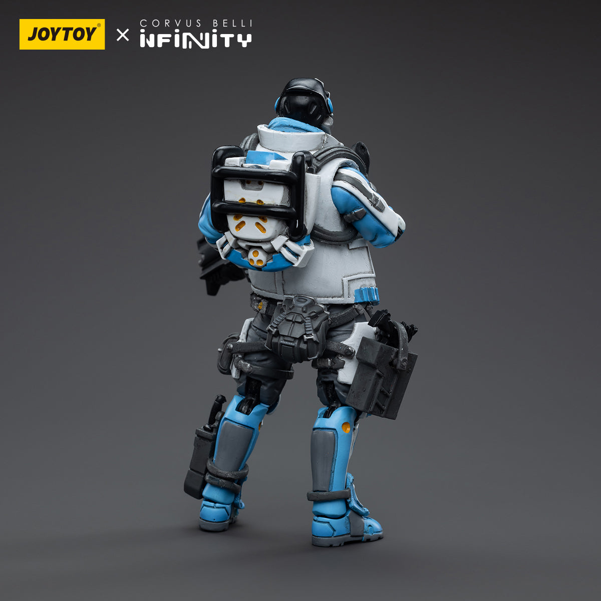 1/18 JOYTOY 3.75 Inch PanOceania Action Figure Set (3pcs) - Highly Detailed Collectible Military Miniatures for War Game Enthusiasts & Sci-Fi Collectors - Perfect for Tabletop Gaming, Display Shelves, and Gift Giving