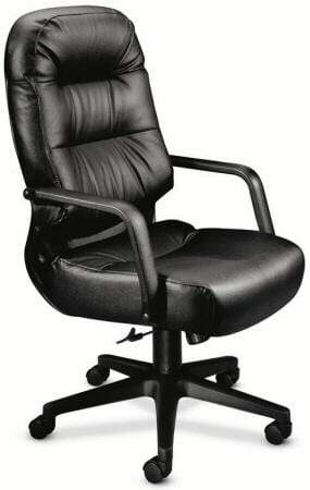 HON 2090 Series Pillow Back Ergonomic Office Chair [Model 2091] - Comfortable Desk Chair for Home & Office Workspaces