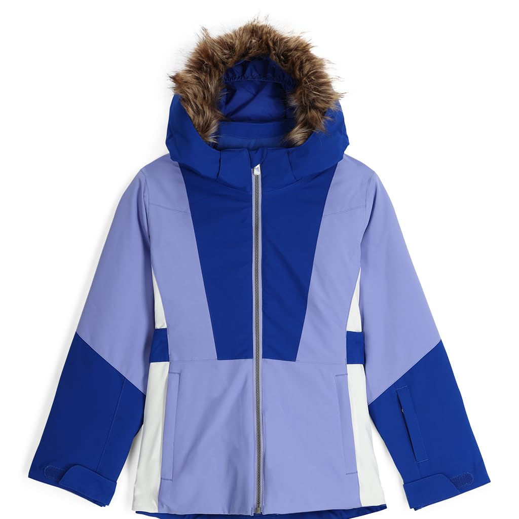 Spyder Girls Lola Insulated Ski Jacket - Waterproof Winter Coat for Snowboarding & Cold Weather - Perfect for Ski Resorts & Outdoor Adventures