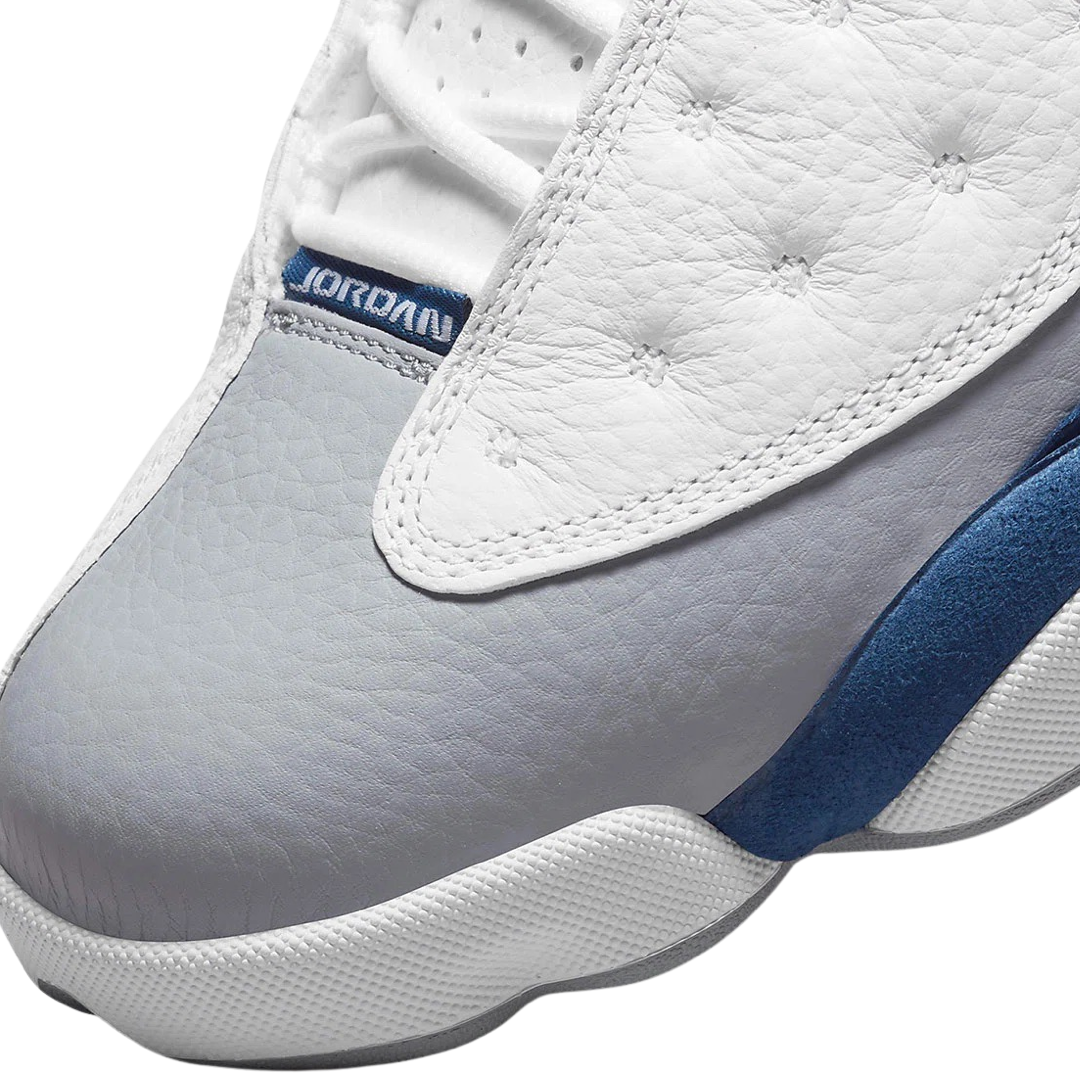 Air Jordan 13 Retro Men's Basketball Shoes - White/French Blue/Light Steel Grey - High Performance Sneakers for Basketball & Streetwear Fashion