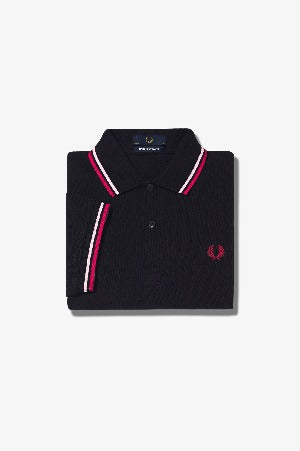 Authentic Fred Perry M12 Polo Shirt - Made in England | Classic Men's Casual Wear for Golf, Tennis & Everyday Style