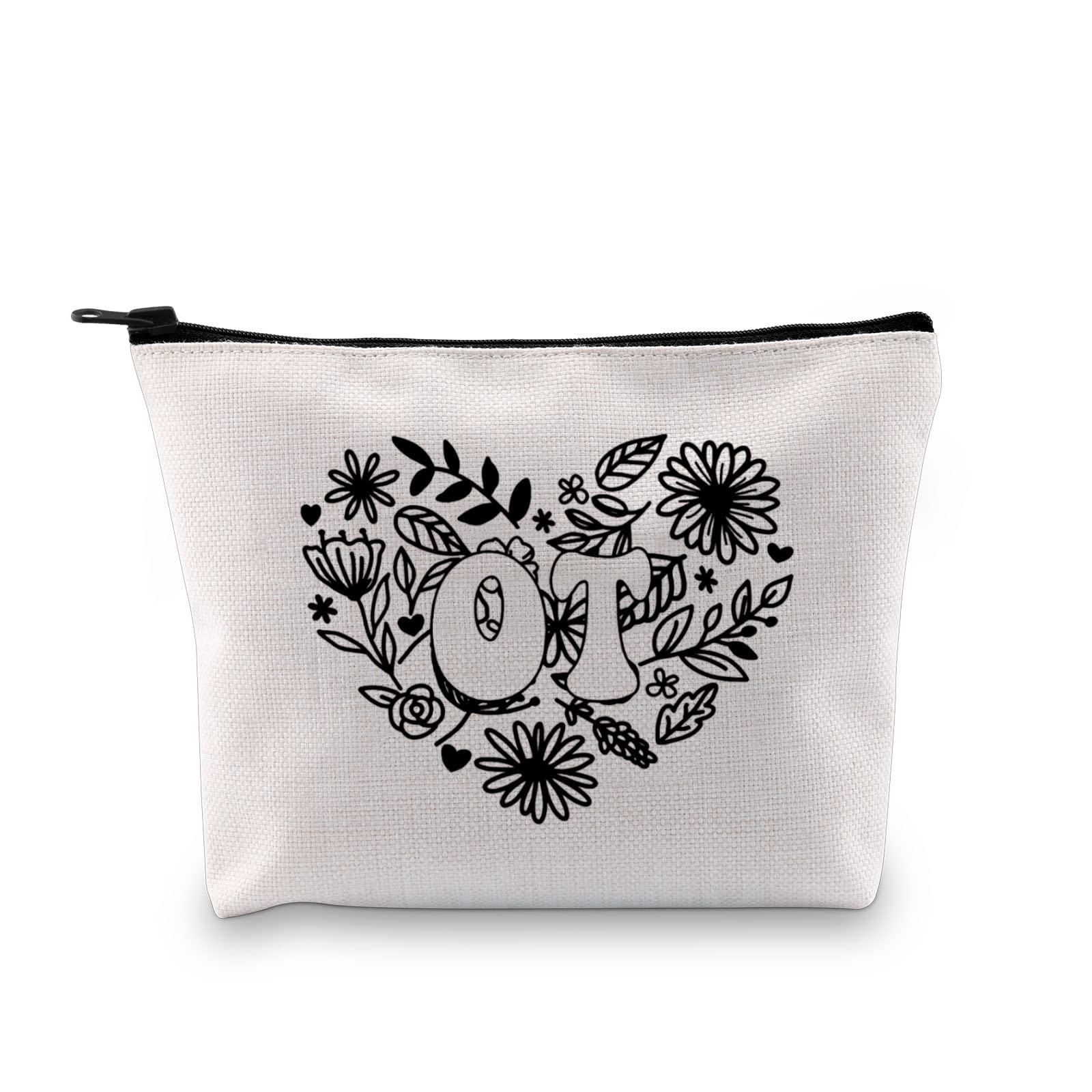 XYANFA OT Makeup Bag - Perfect Graduation Gift for Occupational Therapists - Waterproof Cosmetic Pouch for OT Students & Professionals - Ideal for Work, Travel & Daily Organization