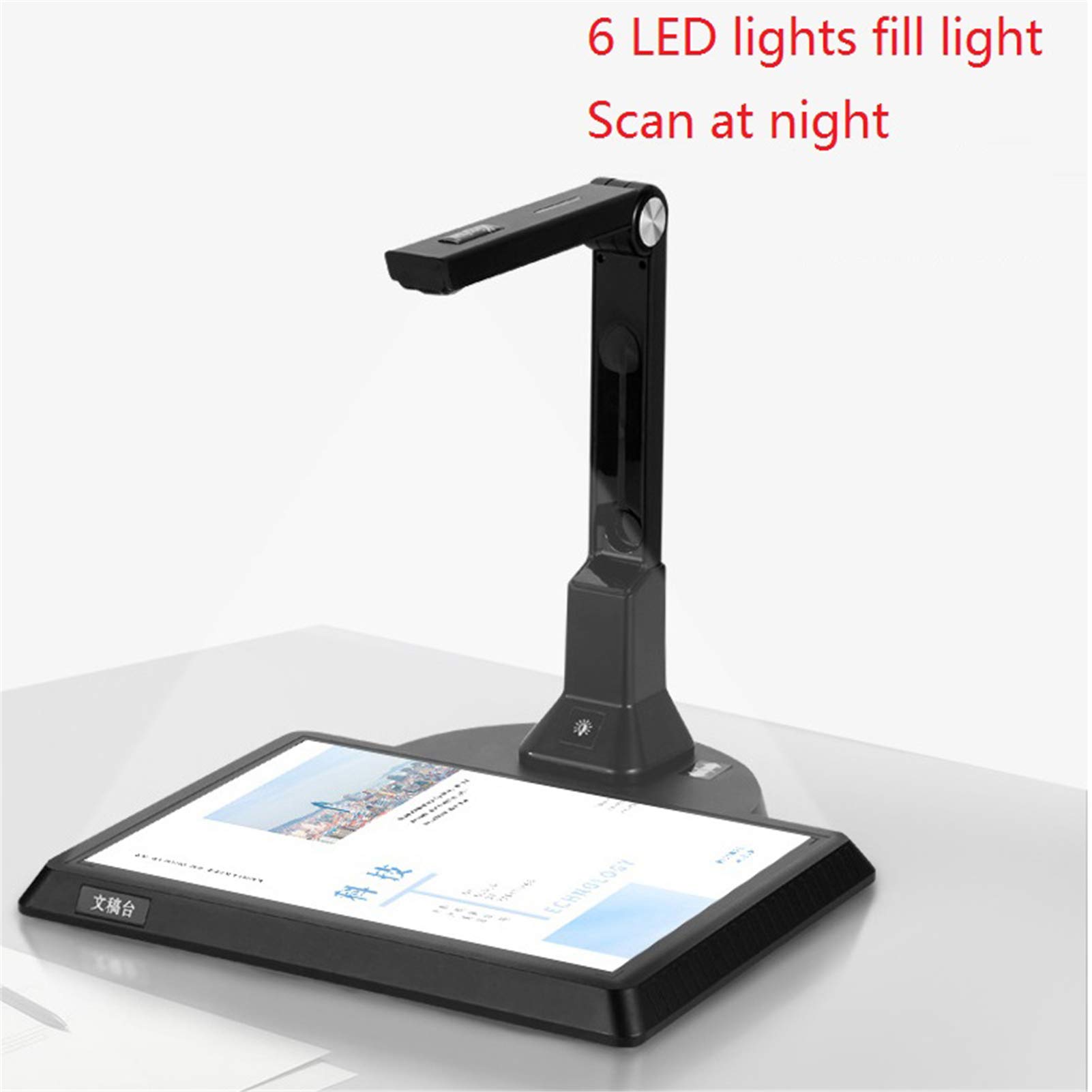 MytaYt Portable USB Document Camera for Teachers - HD Scanner with Real-Time Projection & Video Recording, OCR Recognition, A4 Format - Perfect for Online Teaching, Office Meetings & Classroom Presentations