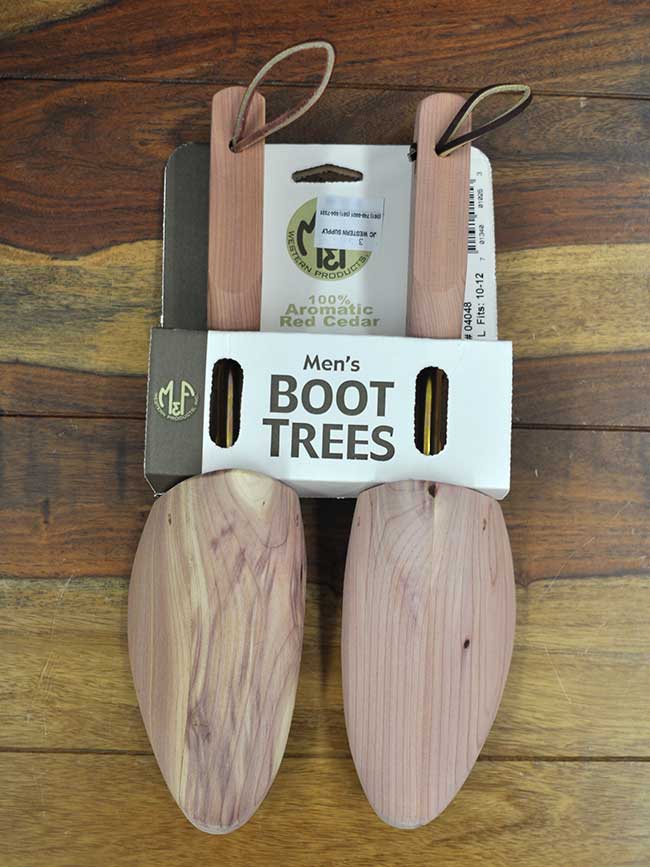 Premium Men's Cedar Boot Trees - M&F 04048 Shoe Stretchers for Boots & Shoes | Maintain Shape, Absorb Moisture & Eliminate Odors | Perfect for Work Boots, Dress Shoes & Winter Footwear Care