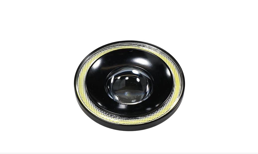 Halo LED Fog Lights for 2010-2012 Kia Sorento - Waterproof DRL Daytime Running Lights with Bright White Beams - Perfect for Night Driving & Off-Road Adventures