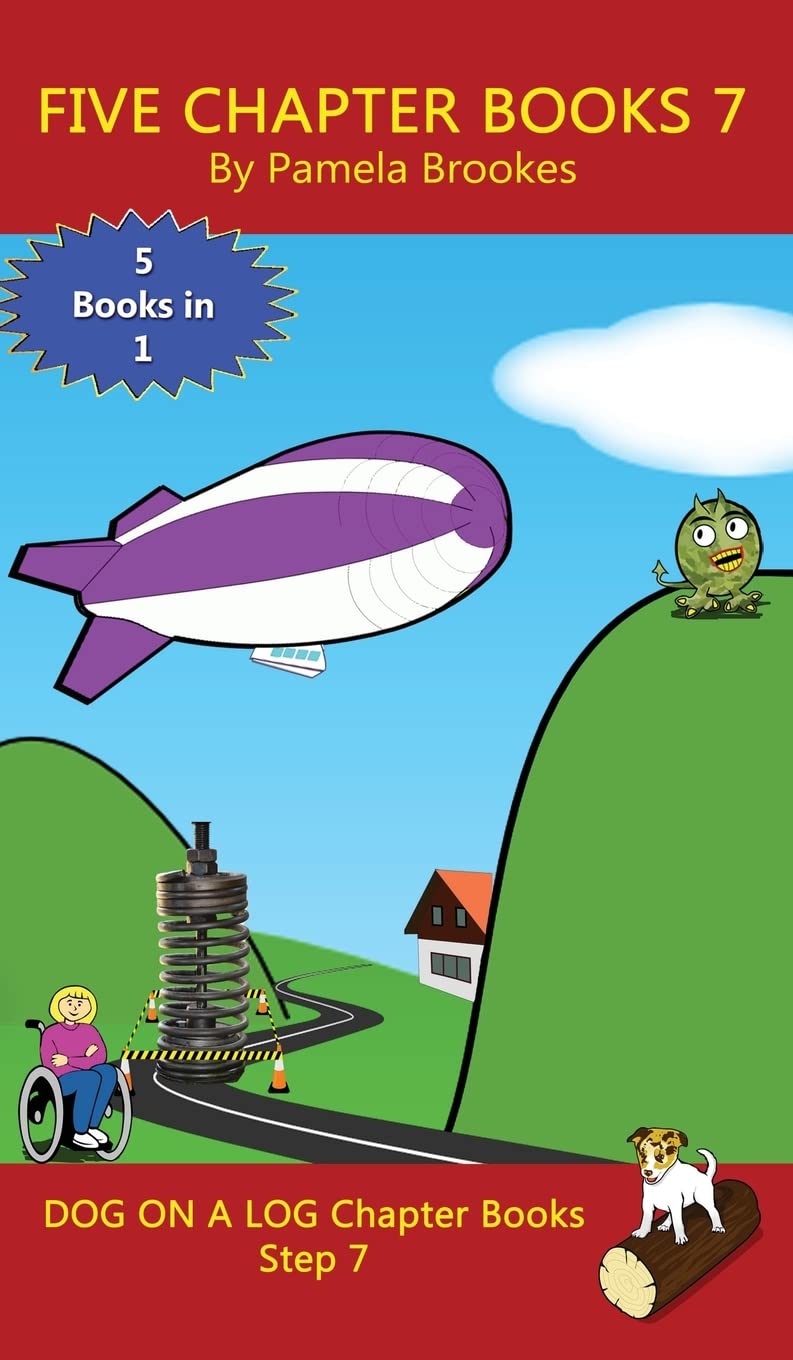 Dog on a Log Chapter Book Collection - Step 7 Phonics Books for Developing Readers & Dyslexic Students | Learn to Read with Sound-Out Method | Perfect for Homeschooling, Classroom & Special Education