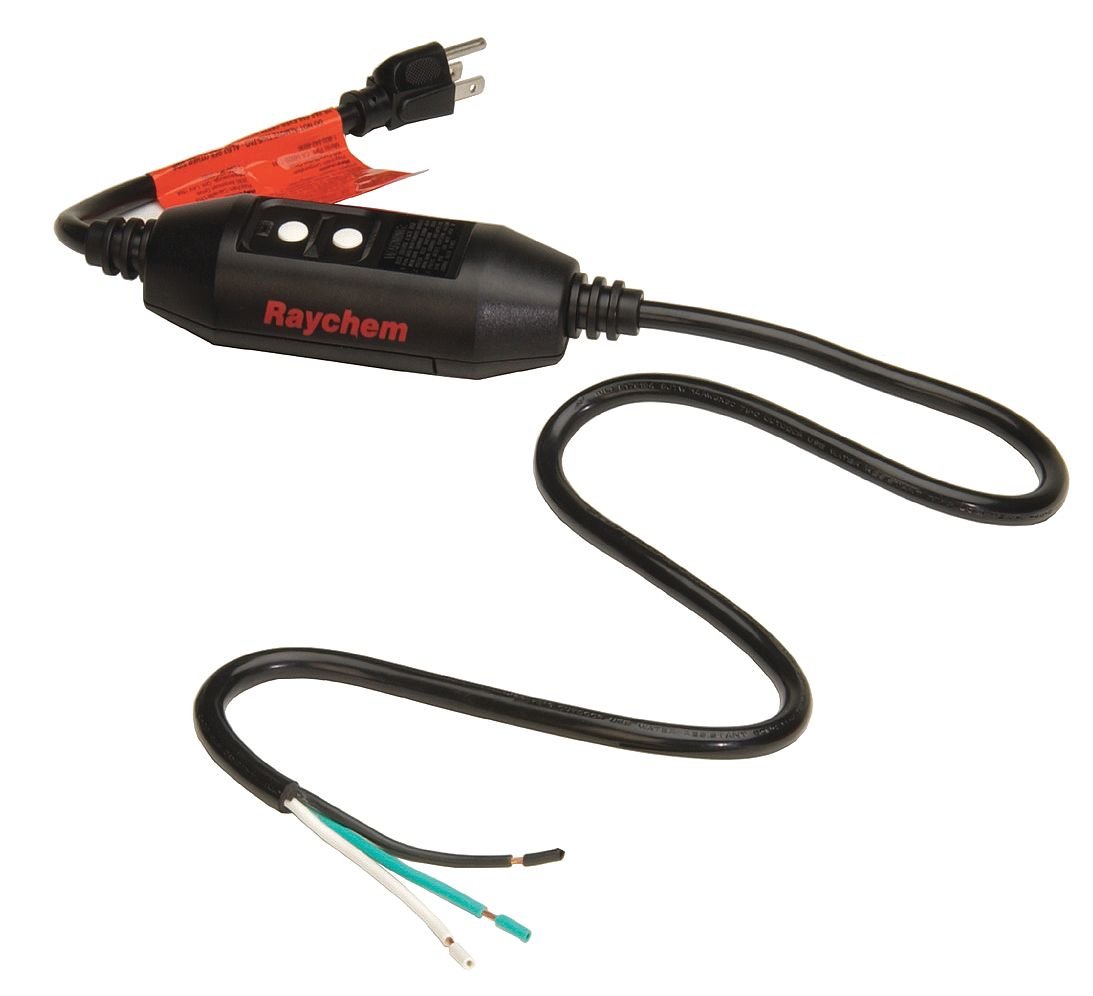 Self-Regulating Heating Cable Plug-in Cord Set for Roof, Gutters & Pipes - Prevent Ice Dams & Freezing in Winter