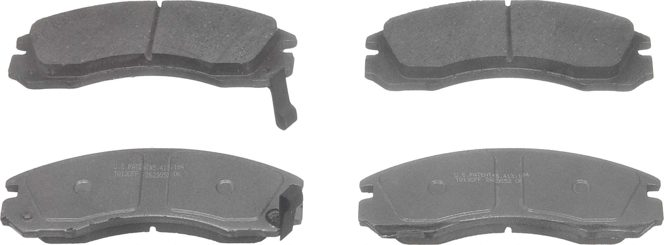 Wagner ThermoQuiet QC530 Ceramic Disc Brake Pads Set - Front or Rear Brake Pads for Smooth & Quiet Performance | Perfect for Daily Commuting & Highway Driving