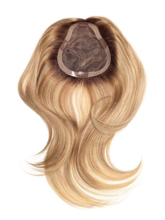easiPart HH XL 18 | Remy Human Hair Topper with Mono Top for Thinning Hair | Perfect for Daily Wear & Special Occasions