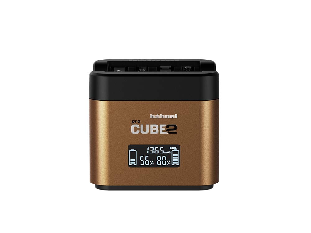 Hahnel PROCUBE2 Professional Battery Charger for Olympus Cameras - Fast Charging for Travel & Photography Enthusiasts