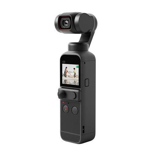 DJI Pocket 2 4K Vlogging Camera (Refurbished) - Compact Handheld Gimbal Stabilizer for Travel, YouTube & Social Media Content Creation