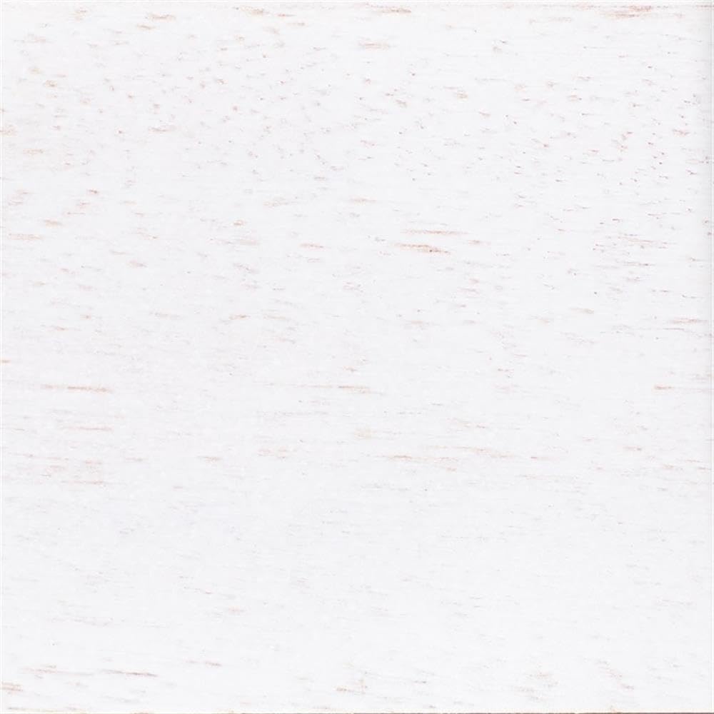 Miramar Contemporary White Washed Wood Rectangular Outdoor Dining Table - Patio, Garden, Backyard Furniture for Entertaining & Al Fresco Dining