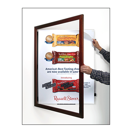 48x72 Wooden Poster Frames - Premium SwingFrame for Art, Photos & Prints - Perfect for Home, Office & Gallery Displays