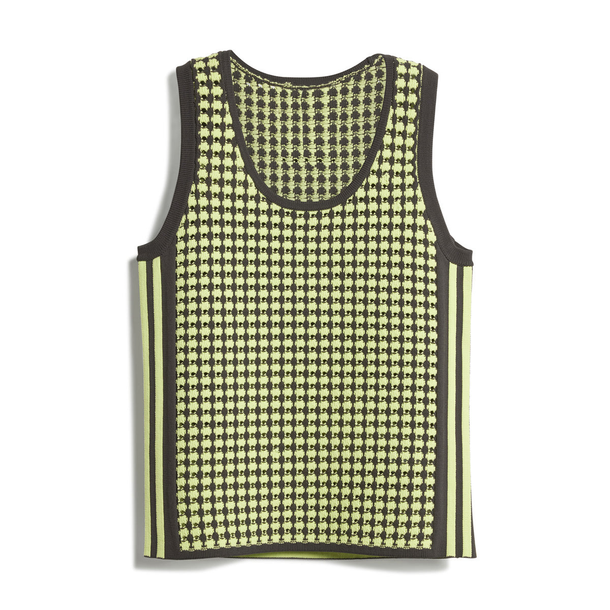 Wales Bonner Crochet Vest for Women - Semi Frozen Yellow Brown Color, Stylish Summer Cropped Cardigan | Perfect for Beach Outfits, Music Festivals & Boho Chic Looks