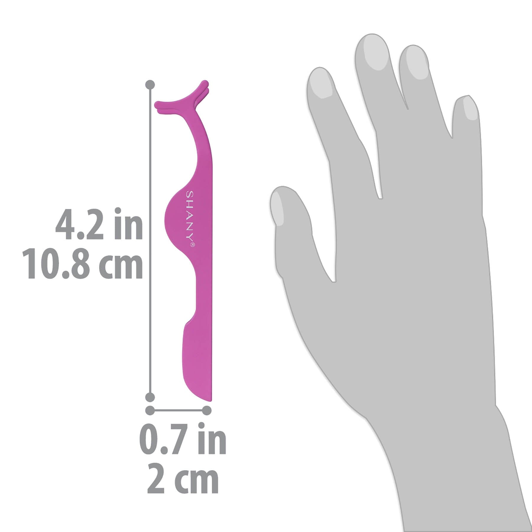 Kiss My Lash Faux Eyelash Applicator Tweezer - Professional Eyelash Extension Tool for Easy False Eyelash Application - Perfect for Salon, Home Use & Makeup Artists